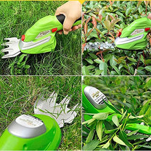 AMYYTL 3.6V Cordless Grass Shear, 2-in-1 ELD Hedge Trimmer, Small Electric with 2000Mah Lithium Ion Battery/Charger, Used for Pruning Plants Or Lawn Cultivation