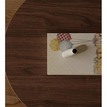 CHmrfvqtus Couch Side Table Apartment Wooden Sofa Side Table Stainless Steel Wood Living Room Home Small Coffee Round