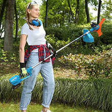 Cordless String Trimmer/Edger Lawn Mower Household Small Portable Rechargeable Weeder Multifunctional Electric Lawn Mower 21V/12AH 21V/20AH Lithium Battery (Specification : 21V/20AH) (21V/20AH)