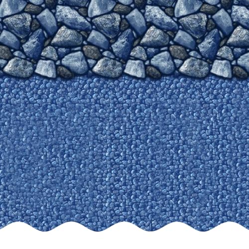 Smartline 21 ft x 41 ft Oval Swimming Pool Liner | Coastal Rock