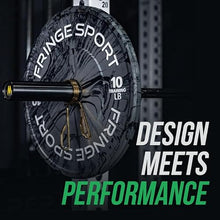 Fringe Sport Bumper Plates Set - Tie-Dye Tiger Stripe