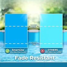 IJOWEEN 21 x 41-Feet Overlap Oval Above Ground Swimming Pool Liner, 25 Gauge Thick