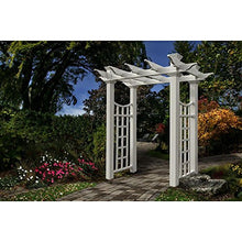 Vita Fairfield Deluxe Vinyl Arbor 58"x92" White