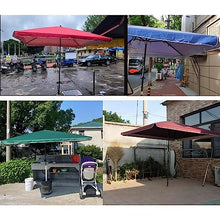 PUCNHZYNW HeavyDuty DoubleLayer Oxford Fabric Replacement Patio Umbrella CoverDurable Waterproof Outdoor Protection for Garden Pool and Beach Use