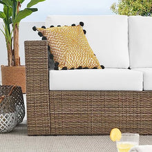 Modway Convene Love Seat Cappuccino White
