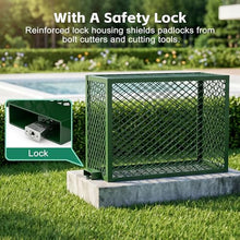 UNGAII Heavy Duty Backflow Preventer Cover, Steel Backflow Cage, Outdoor