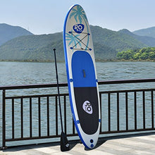 HOMGX 11’ Inflatable Stand Up Paddle Board Blue + White