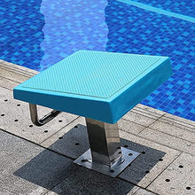 SDVantage Swimming Pool Equipment, Swimming Pool Stainless Steel Starting Block, Single Stage Diving Platform, Swimming Pool Starting Block