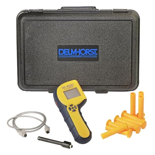 Delmhorst Instrument HT-4000F Digital Thermo-Hygrometer Flooring Package