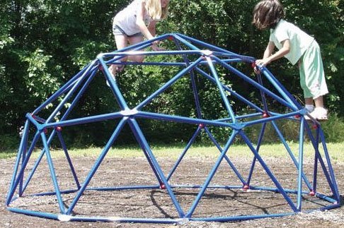 SportsPlay Geo Dome Jr. 80 in. Blue