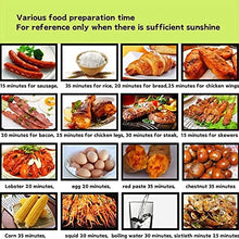 Barbecue Set Outdoor Picnic Ultra-light Portable Portable Solar Grill Lightweight New Type Vacuum Tube Oven Barbecue,dualuseforlightandcarbon