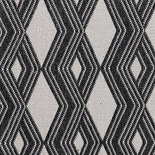 Benzara Handwoven Diamonds Patio Maya Area Rug 8x10 Charcoal Gray
