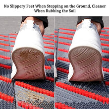 WIGING Heavy Duty Modular Interlocking Matting, Outdoor Indoor Doormats, Splicing Commercial Front Door Mats for Entryways, Garden, Yard (Color : Red, Size : 150x300cm)