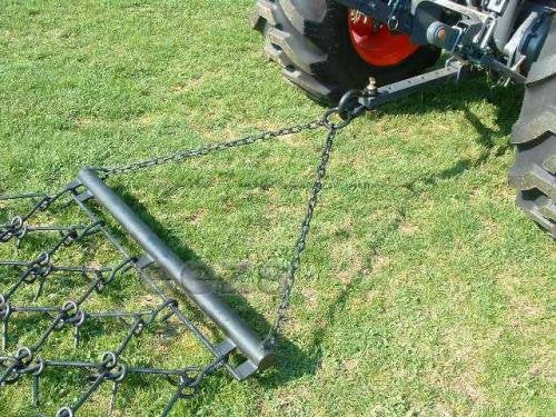 Neat Attachments 6' 4" W x 6' L Multi Action Drag Chain Harrow - Overall 9' Long - 1/2"