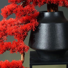 QWERAXZG Bonsai Living Room Furniture Entry Door New Chinese Welcome Pine Potted Interior Decoration