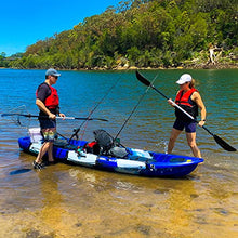 Reel Yaks Tandem Fishing Angler Kayak 12.5’ Blue