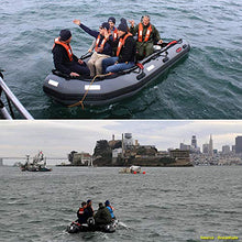 Seamax Ocean380T 12.5 Feet Inflatable Boat Dark Grey