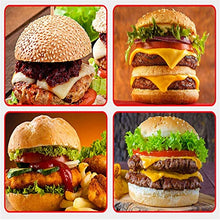 Automatic Grilling Burger Machine, Double-Layer Commercial Burger Machine, Electric Burger Baking Cooking Equipment, Fast Heating, Suitable for Families Restaurants