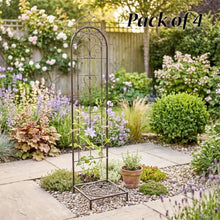 Panacea 84451 Rustica Italia Pot Trellis with Base, Rubbed Bronze, Set of 4