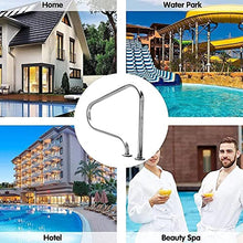 Pool Handrail Handle Grab Rails Swimming Pool Rail Pool Railing Pool Hand Railing Quick-Mount Pool Handrail,Pool Handrail 200 Lbs Load Capacity