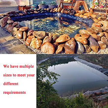 ZYFA Pond Skins Pond Liner HDPE Rubber Liner 8 Mil,for Fish Ponds,Fountains,Waterfall,Water Gardens,Water Features and Garden Waterfall