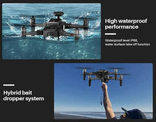 G camolech Ideafly Fishing Drone 4K Camera 1kg Payload Waterproof Black