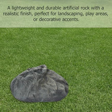 Gardenised Huge Decorative Outdoor Weather Resistant Faux Stone Realistic Sandstone Rock for Garden Patio & Landscape Lightweight Boulder Utility Cover for Lawn Yard Pond Park & Backyard, Jumpy