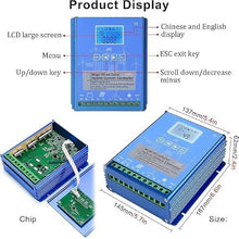 KZZAAO 8000W Hybrid Controller for Off-Grid Wind & Solar Systems-MPPT