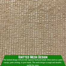 Farm Plastic Supply 85% Sand/Tan Shade Cloth 20' x 175' Tan