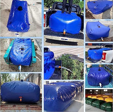 KGBNYSS Tear-Resistant Water Bag 100 200 500 800 1000 1500 Gallon, Outdoor Agricultural Irrigation Farm Rain Barrels/Water Collection System(1703L/450Gal/1.8x1.2x0.79 m)
