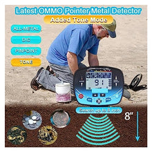UYCVT Metal Detectors, Md910B Metal Detector Underground Professional Depth 2.5M Search Finder Gold Detector Treasure Detecting Pinpointer
