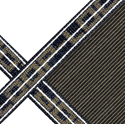 14' x 28' Rectangle Loop-Loc II Tan Super Dense Mesh In-Ground Pool Safety Cover