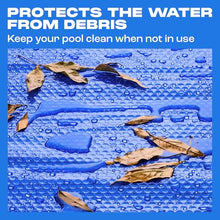 Sapphire Series Round Solar Pool Cover - Extra Durable 16-Mil Polymer Micro Bubble for 28 ft Round Above Ground Pool by Yankee, Keeps Water Warm, Prevents Loss, Weatherproof Solar Blanket