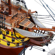 Old Modern Handicrafts Museum-Quality HMS Victory Model Ship Red