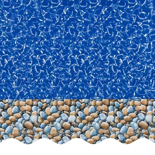 27 Foot Overlap Round Above Ground Swimming Pool Liner, 25 Gauge Thick