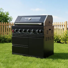 Chery Industrial 43-Inch 6-Burner Outdoor Propane Gas Grill, 85,000 BTU