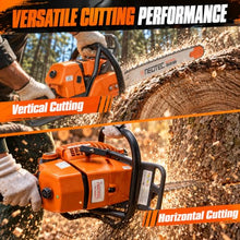 NS892V1 92cc Gas Powered Chainsaw 42" Bar & Chain 5.2KW 7HP 2-Cycle Engine Heavy-Duty Professional Forestry Saw for Large Wood Cutting Compatible with MS660 G660 Parts
