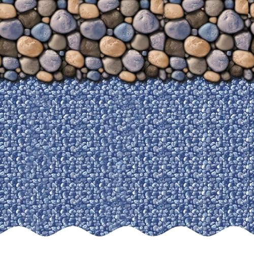 IJOWEEN 33 Feet Overlap Round Above Ground Swimming Pool Liner, 25 Gauge Thick