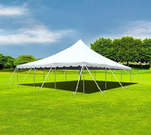 TentandTable 30' x 30' Premium Commercial Pole Tent with White Top