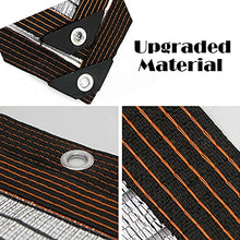 WZDD 16x26 FT Sunblock Shade Cloth Shading Net, Sun Mesh Shade Panel, Heavy Duty Shade Net Tarp, Sun Mesh with Grommets, UV Resistant Netting for Garden Flower Plant Patio Lawn Shade