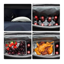 OBKSEB Refrigerator in car cooler backpack travel thermal bag leak density soft insulated food for wine picnic