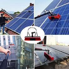 Cleaning Brush Window Cleaning Pole, Water Supply Pole Kit with Hose Spray, Solar Panel Cleaning Equipment for Cleaning (55cmbrush 36FT/10.8M)
