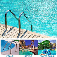 Swimming Pool Ladder Easy to Install Handrail Climbing Ladder with Non-Slip Pedal for Private and Large Swimming Pools