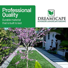 Dreamscape YardEdge Aluminum Landscape Edging - 8 Strips, 6ft Each (48ft Total), Black Duraflex Paint - Professional Quality Landscaping Border, Metal Divider for Lawn, Garden, Flowerbed