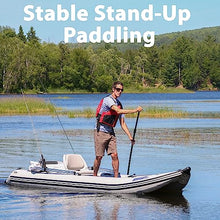 Sea Eagle 437ps PaddleSki Inflatable 1-2 Person Catamaran Boat - Solo Start Up Package