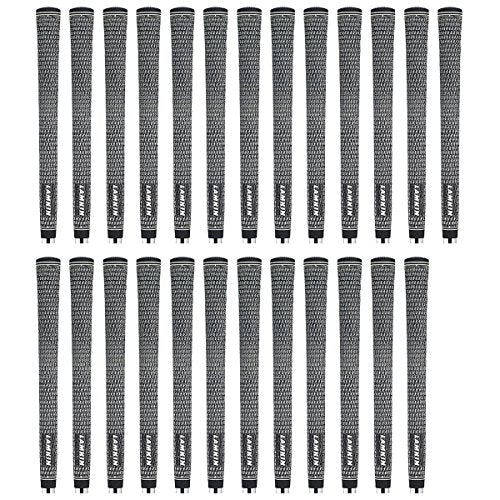 Lamkin Crossline Cord Midsize (+1/16 Inch) 25 Piece Golf Grip Bundle