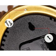 145mm Brass Case Shell Weather Station Barometer Wall Hanging Boat Using, Mounted