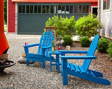 Polywood PWS214-1-TE Classic Adirondack Chair Seating Set in Teak