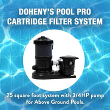 Doheny's Pool Pro Cartridge Filter System, 25 Sq. Ft.