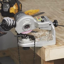 110V Electric Chainsaw Sharpener, 1/4in. to 3/4in. Pitch, 3400 RPM Replacement for Strongway OEM